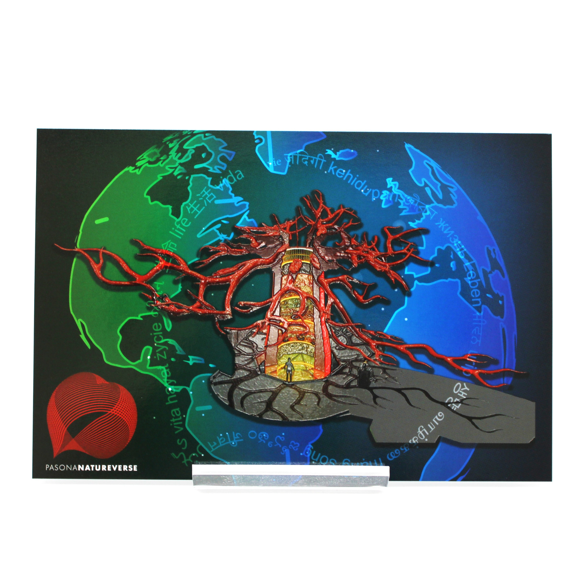 ポストカード 生命進化の樹 (横)