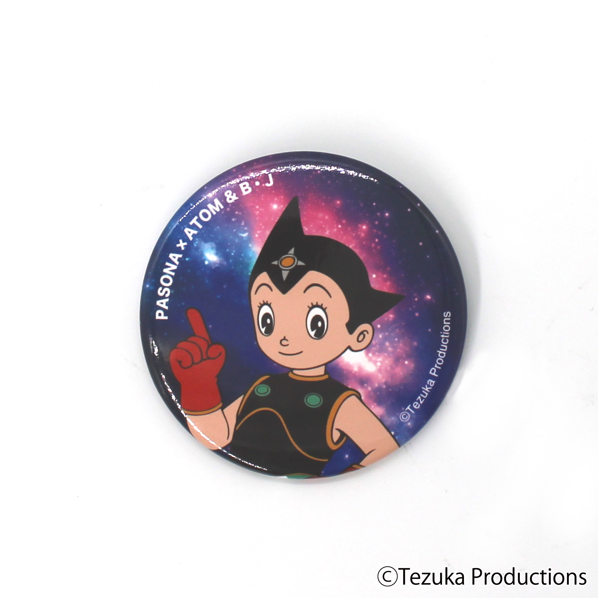 Can badge NEO Astro Boy PASONA×Astro Boy & B.J.
