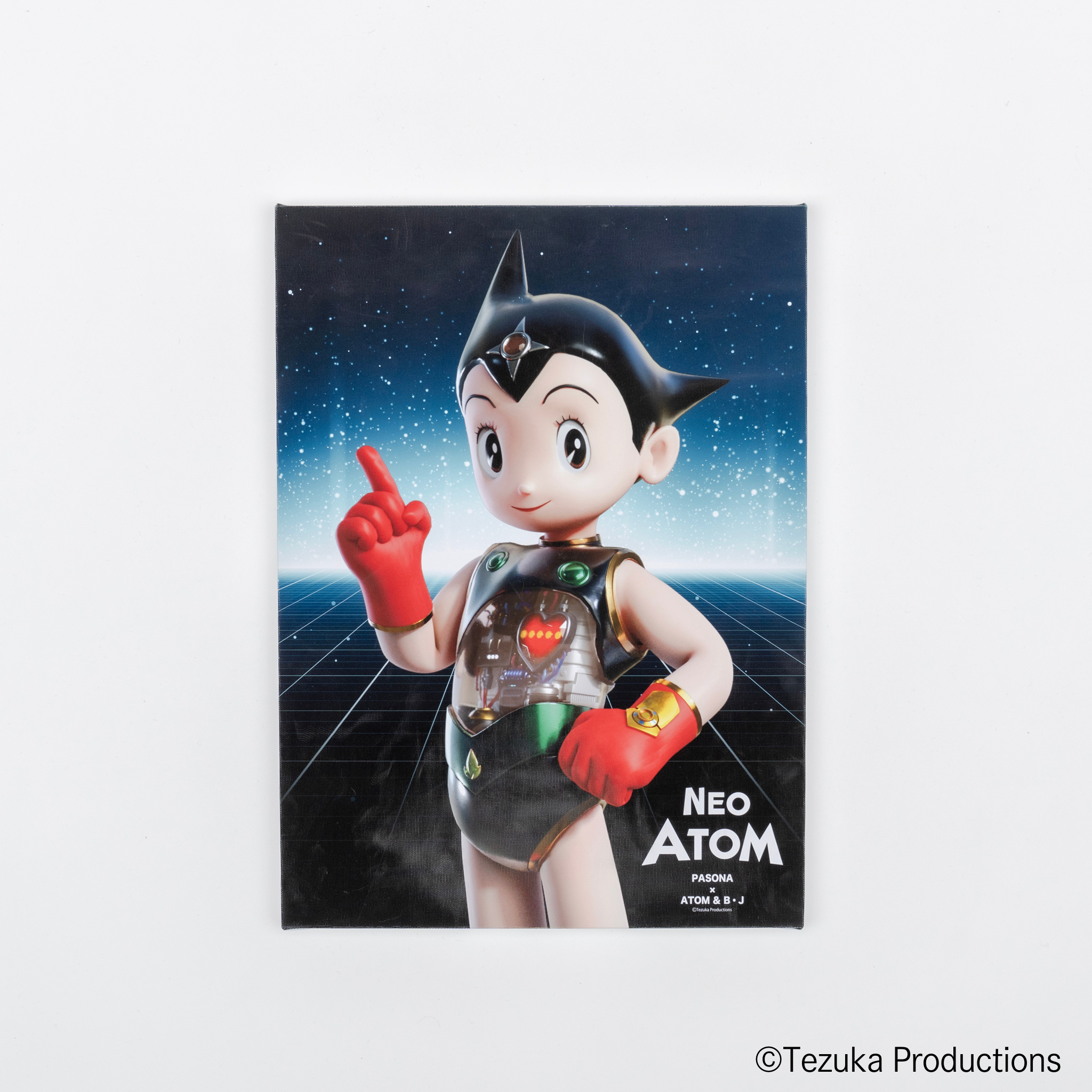 キャンバスアート ネオアトム PASONA×ATOM & B・J