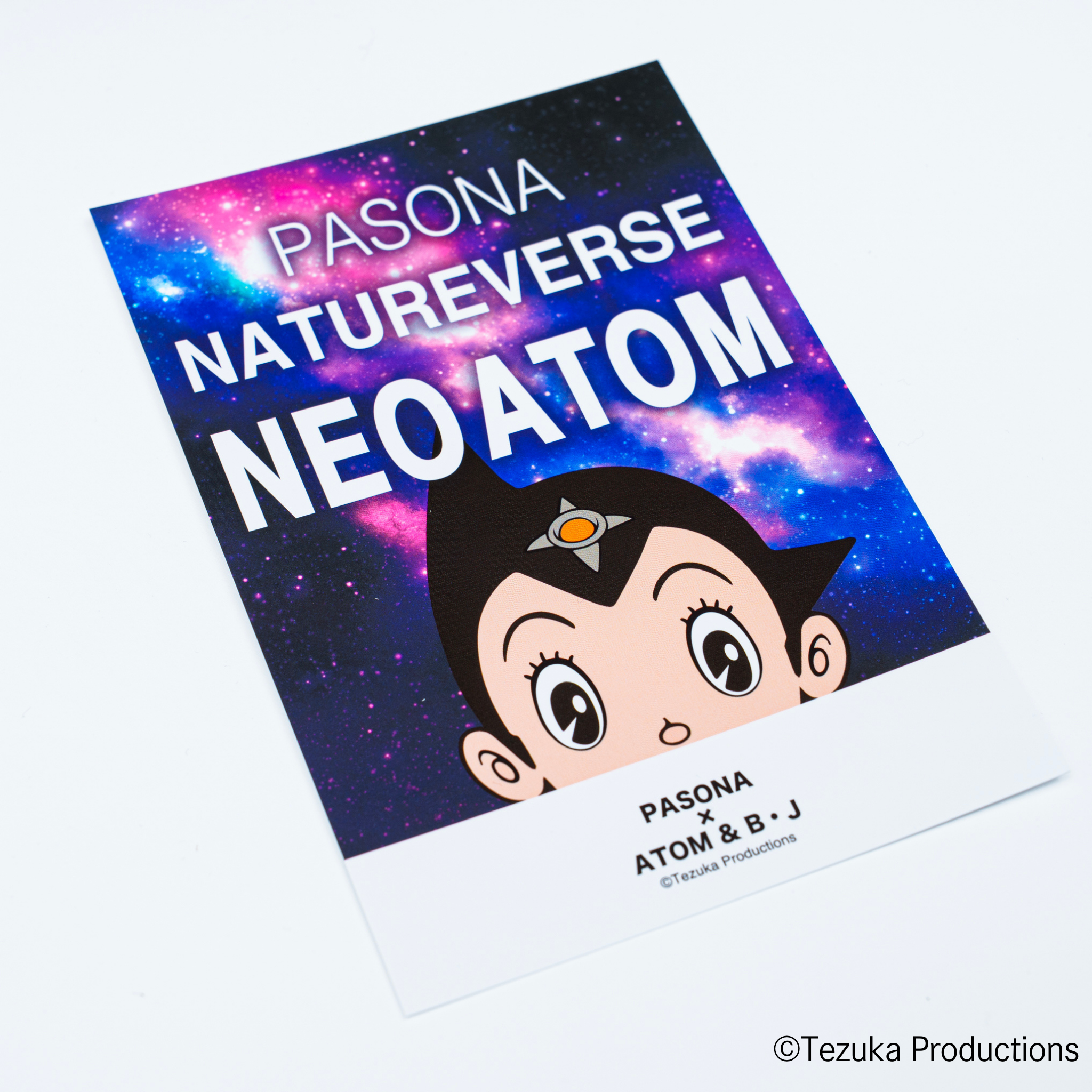 Kartu pos NEO Astro Boy Pasona ×Astro Boy & B.J.