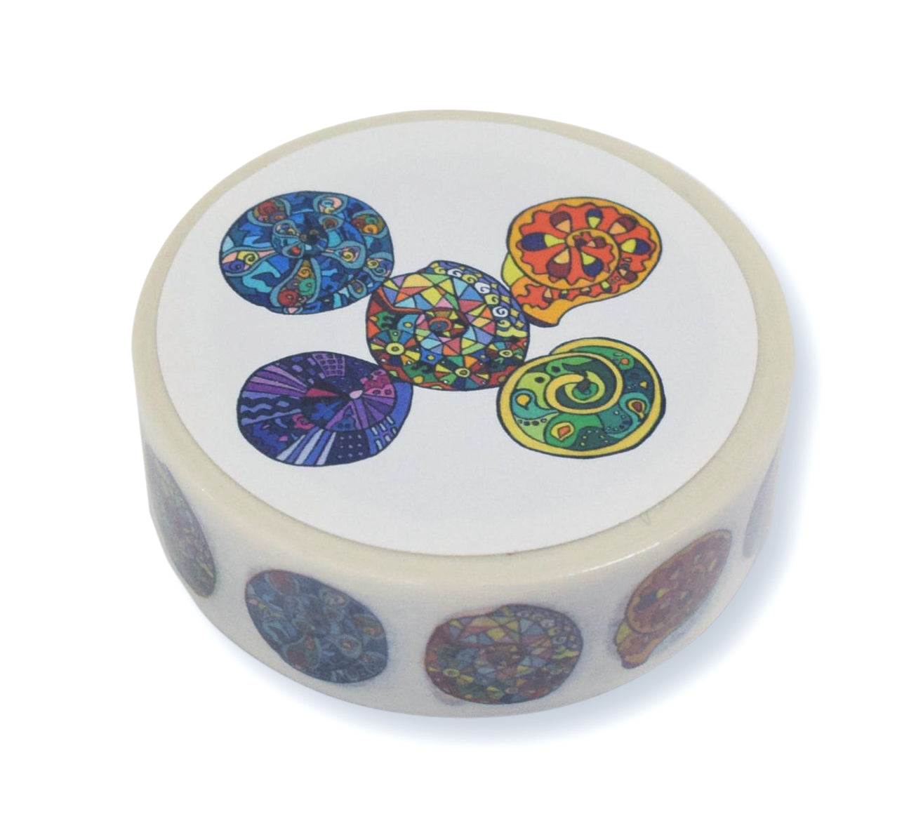 【ハートフル】マスキングテープ アンモナイト 仲村春花