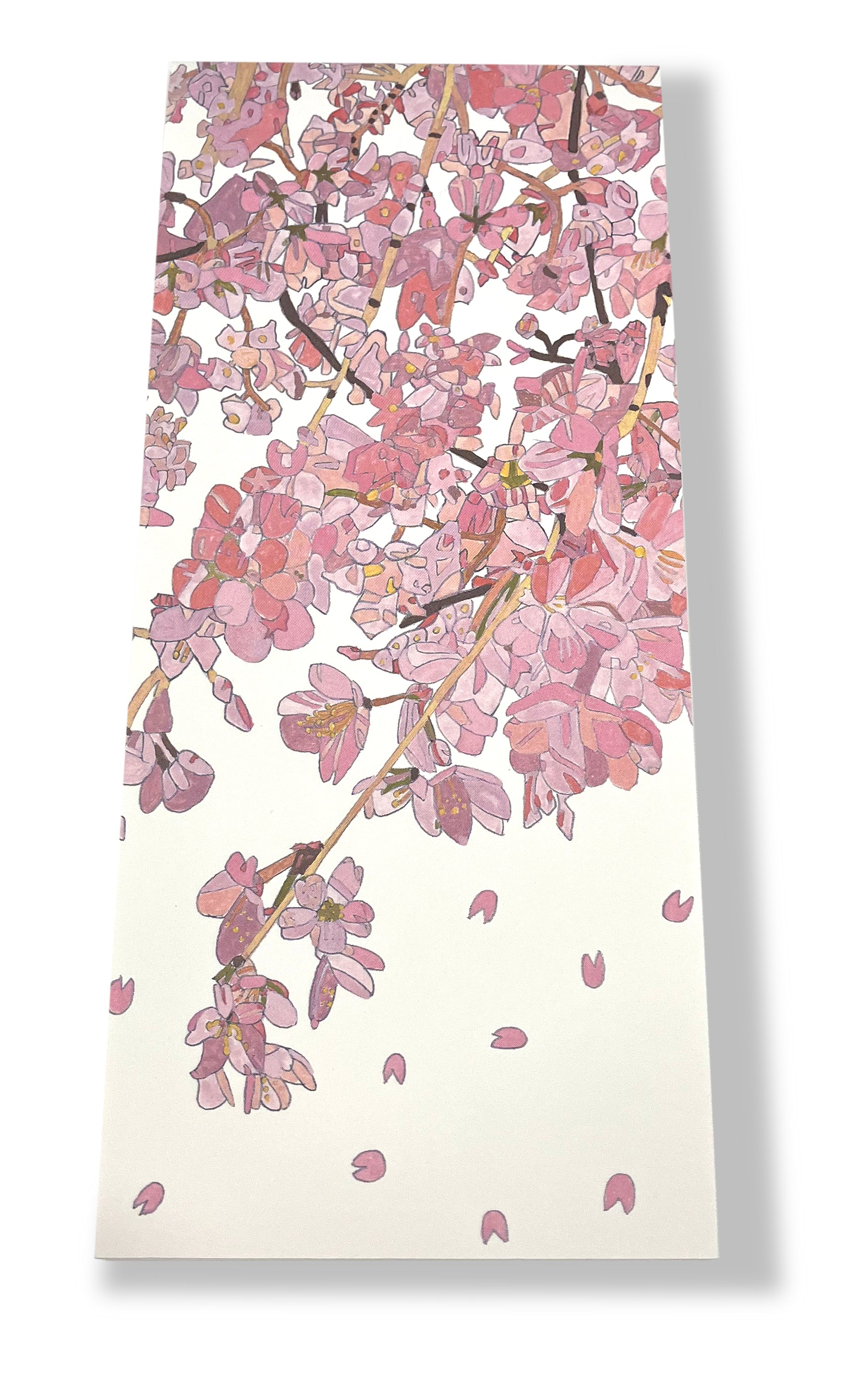 【ハートフル】一筆箋 枝垂れ桜 岩本悠介