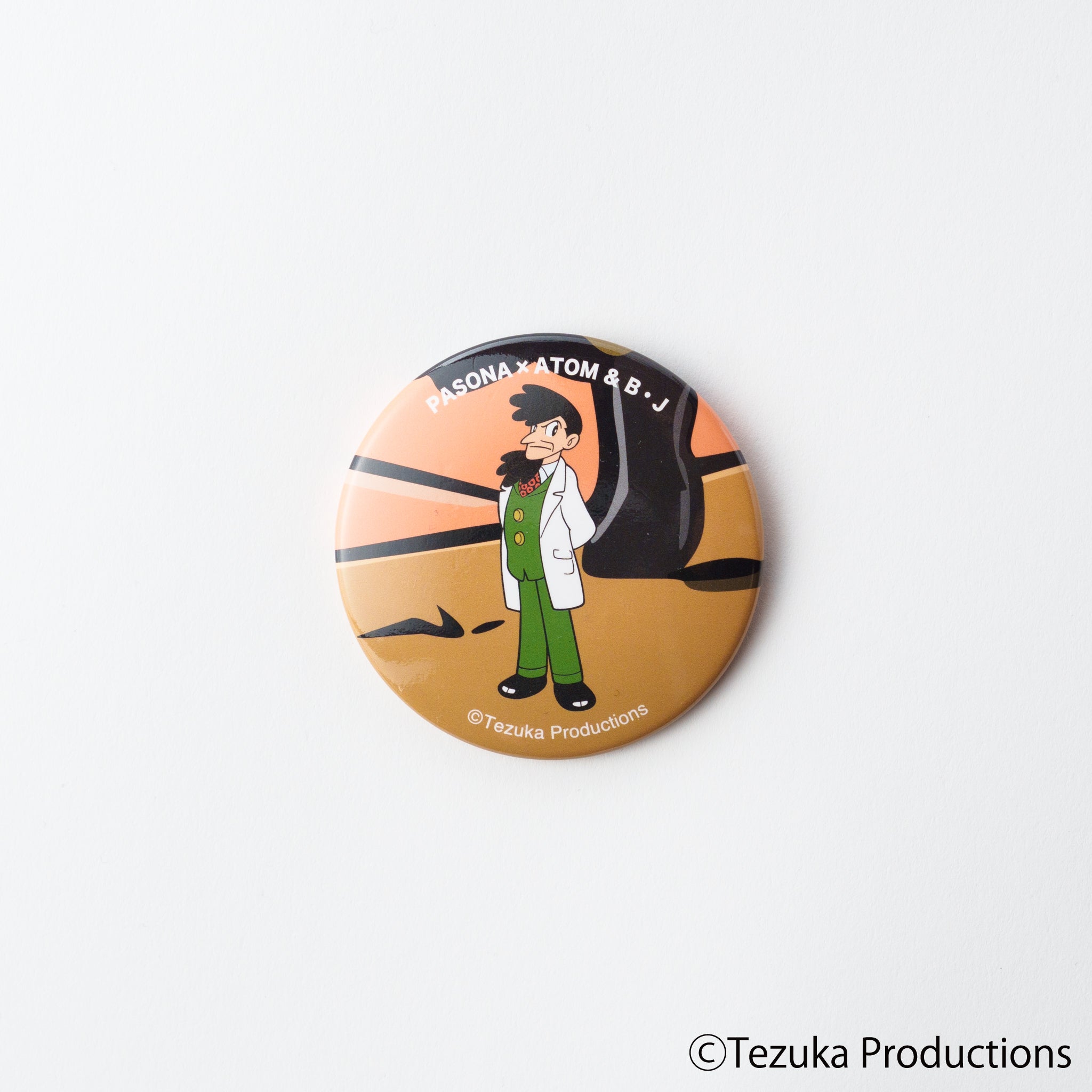 Can Badge Dr. Tenma Pasona ×Astro Boy & B.J.