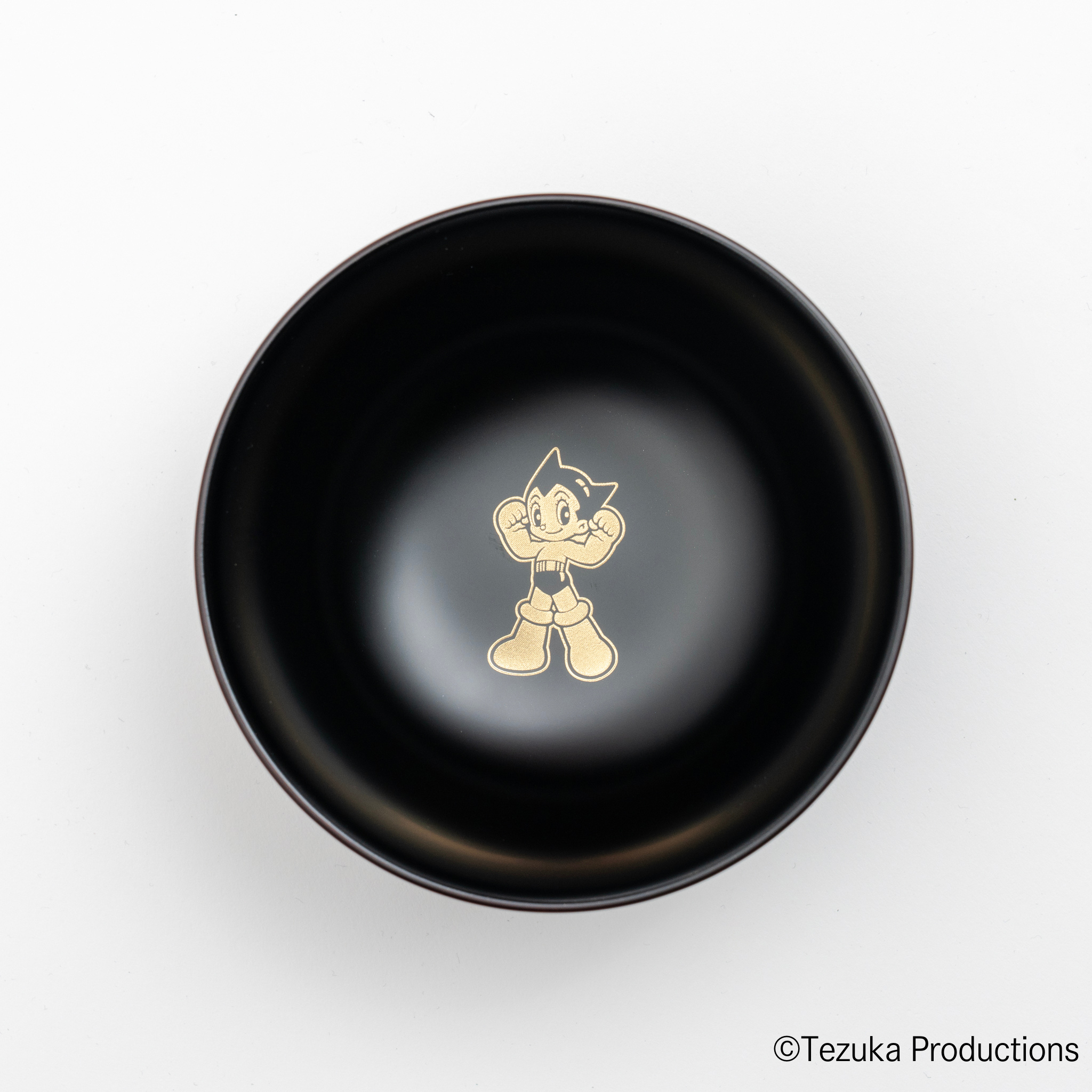 【大阪・関西万博×PASONAオフィシャルグッズ】吸い物椀 アトム(黒) PASONA×ATOM & B・J