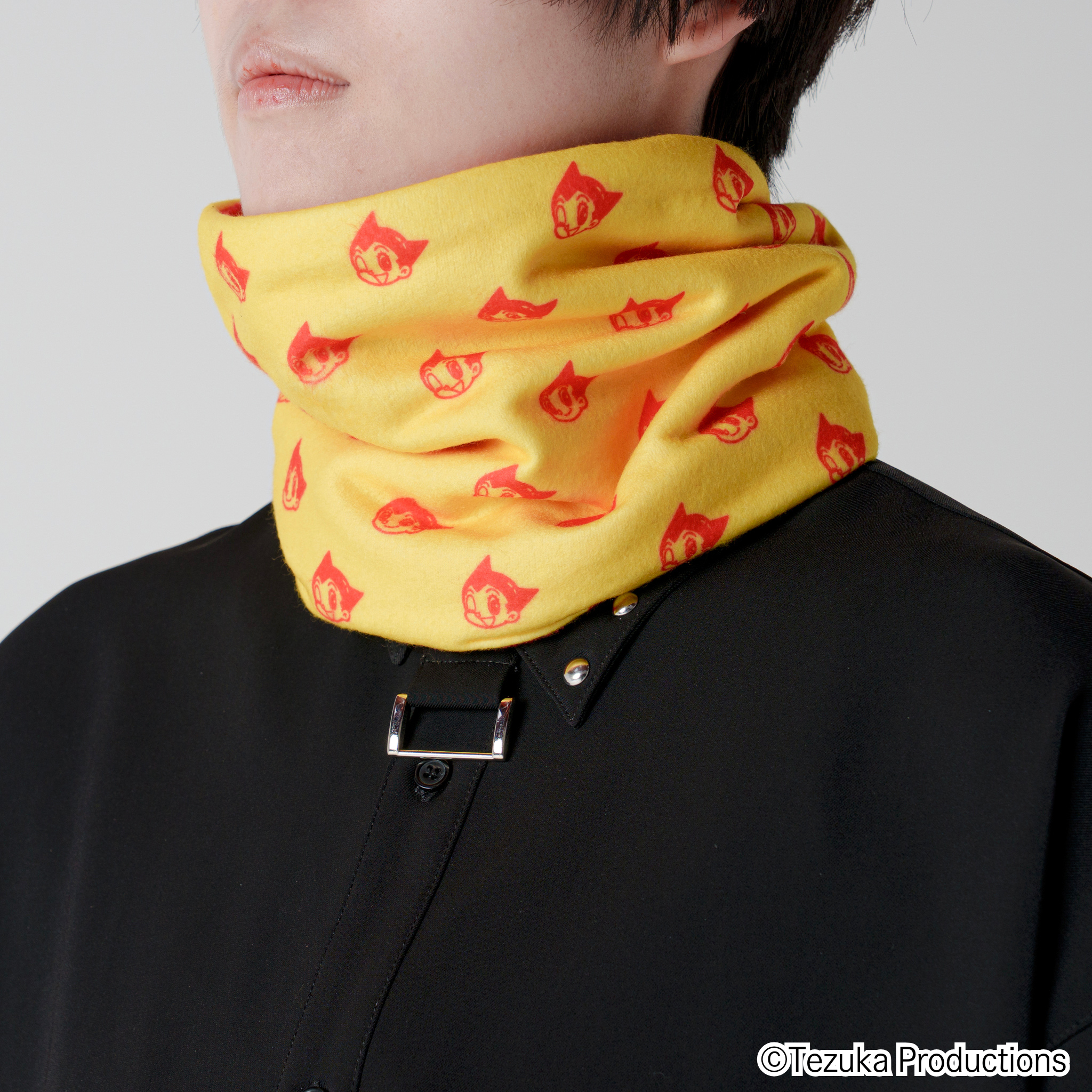 Leher lebih hangat (kuning) Astro Boy Pasona ×Astro Boy & B.J.