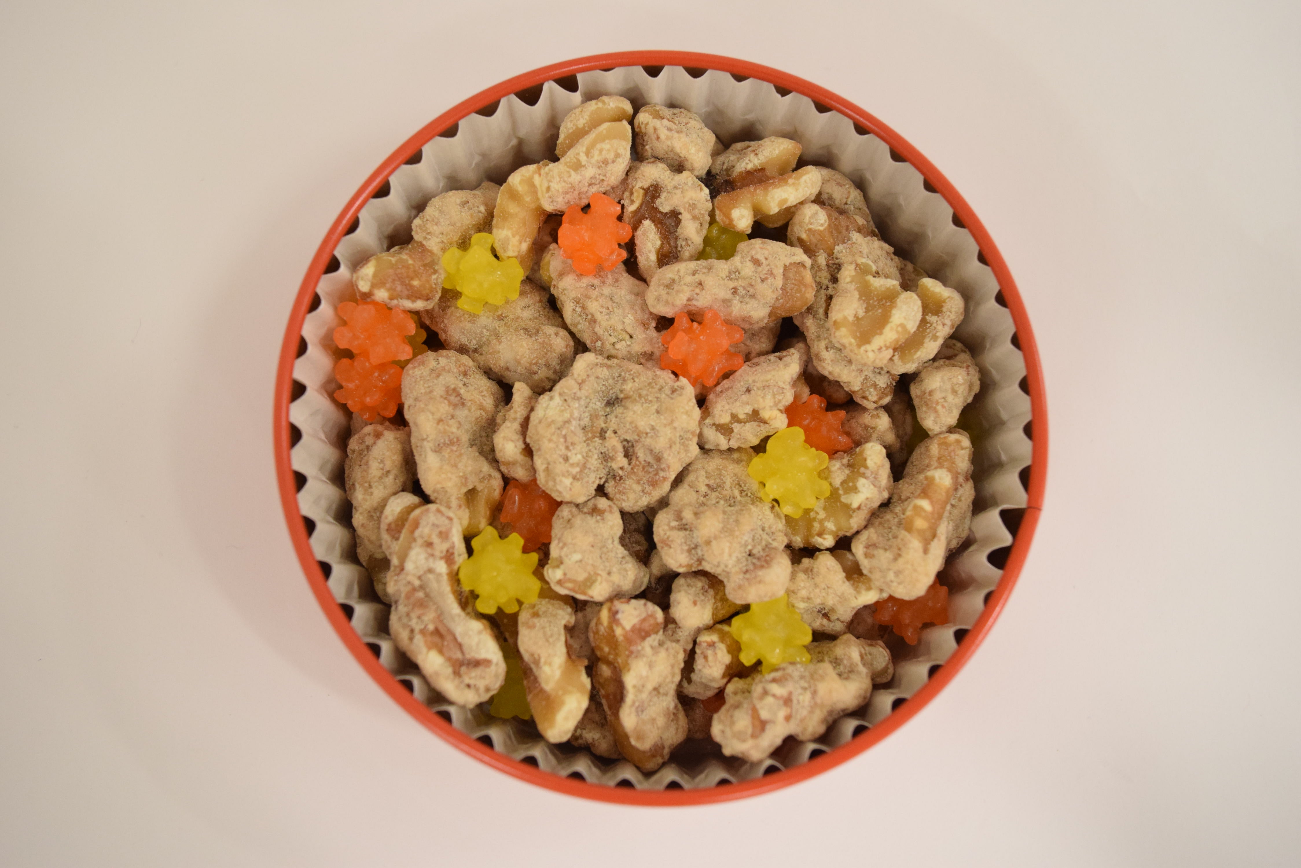 【ハートフル】アンモナイト くるみ缶