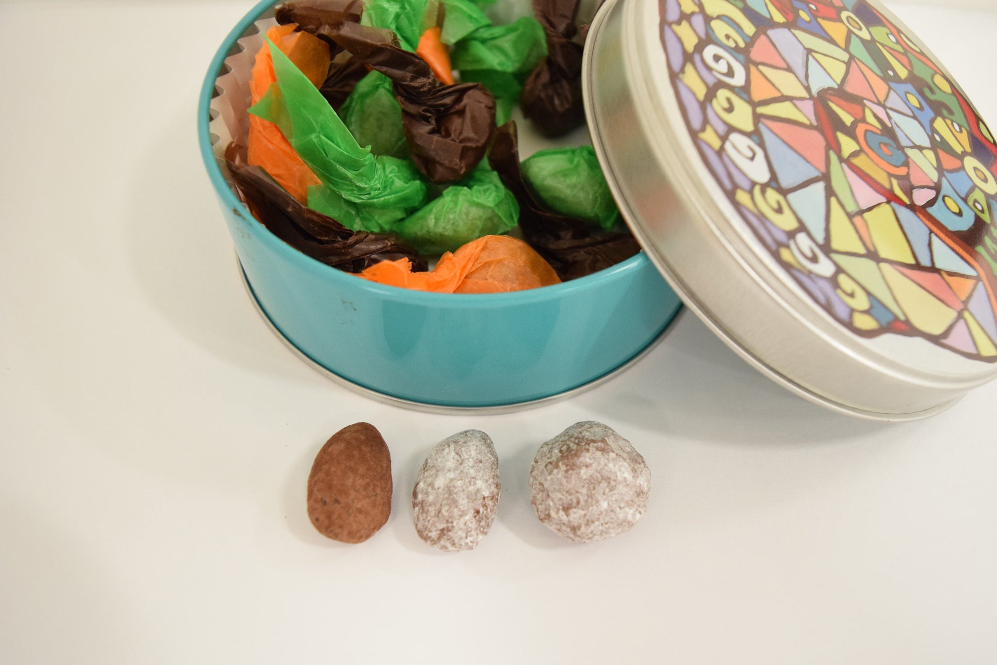 【ハートフル】アンモナイト ショコラ缶