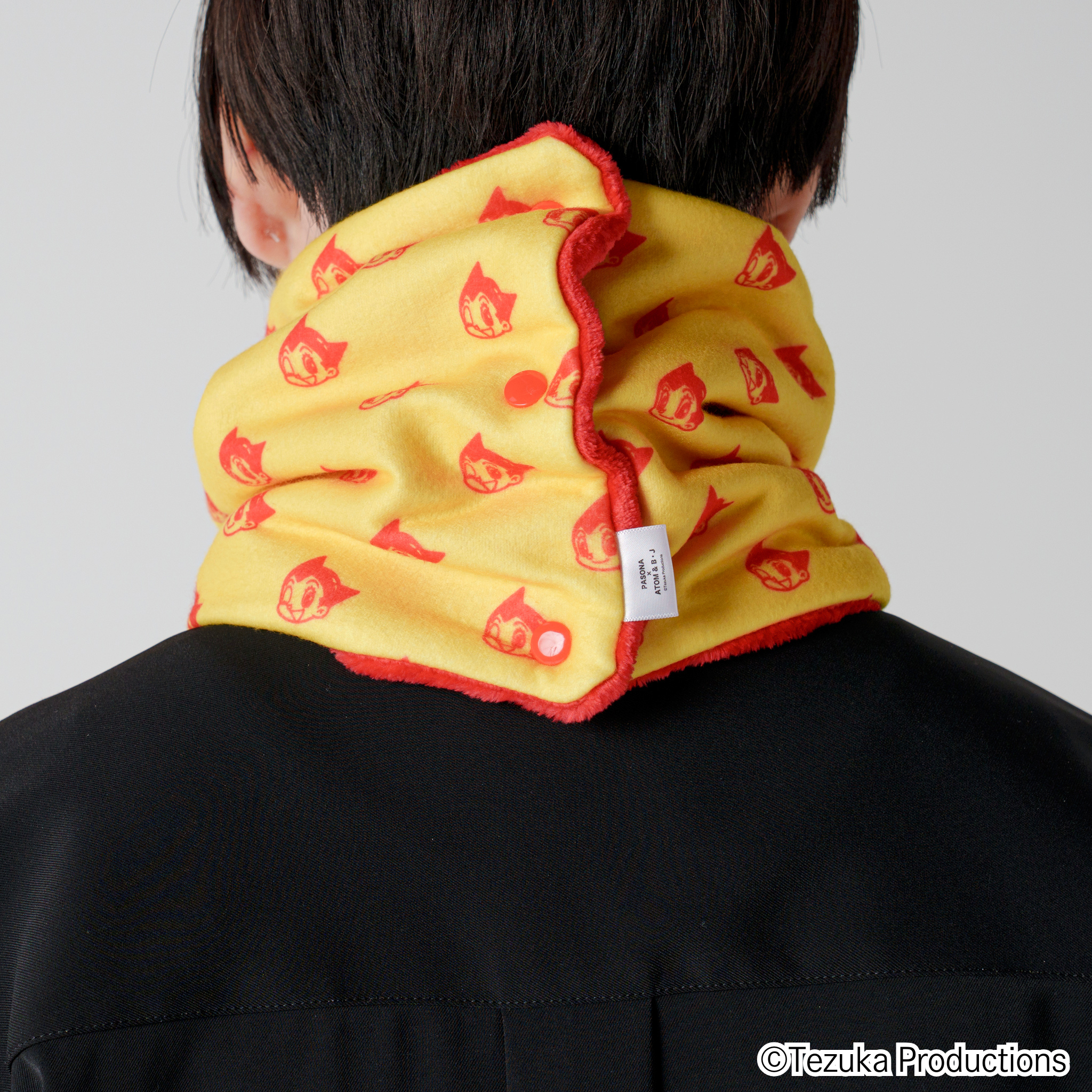 Leher lebih hangat (kuning) Astro Boy Pasona ×Astro Boy & B.J.