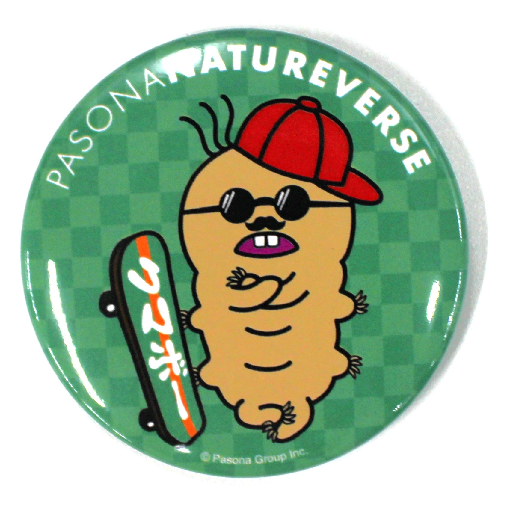 クマボー 缶バッジB