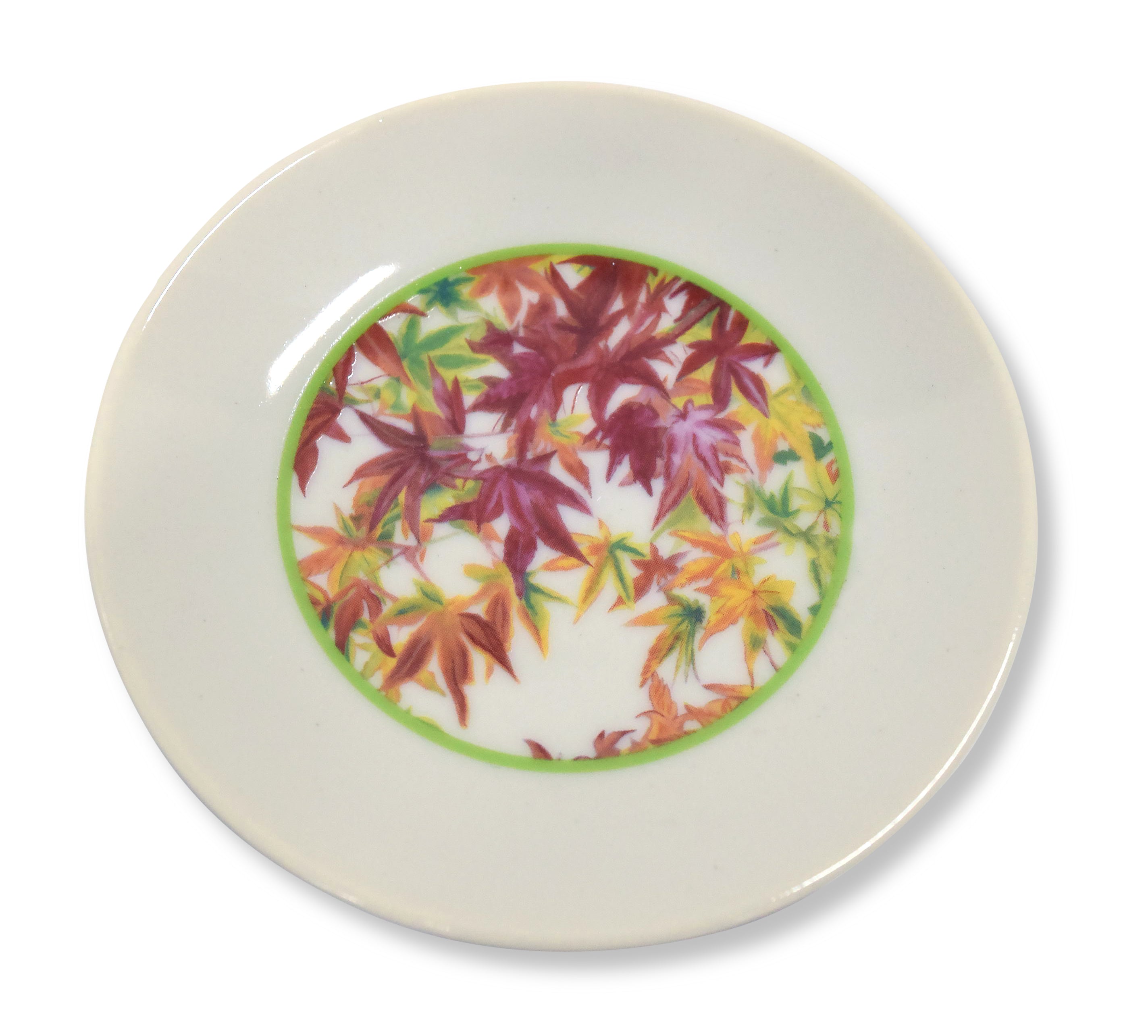 【ハートフル】皿 紅葉