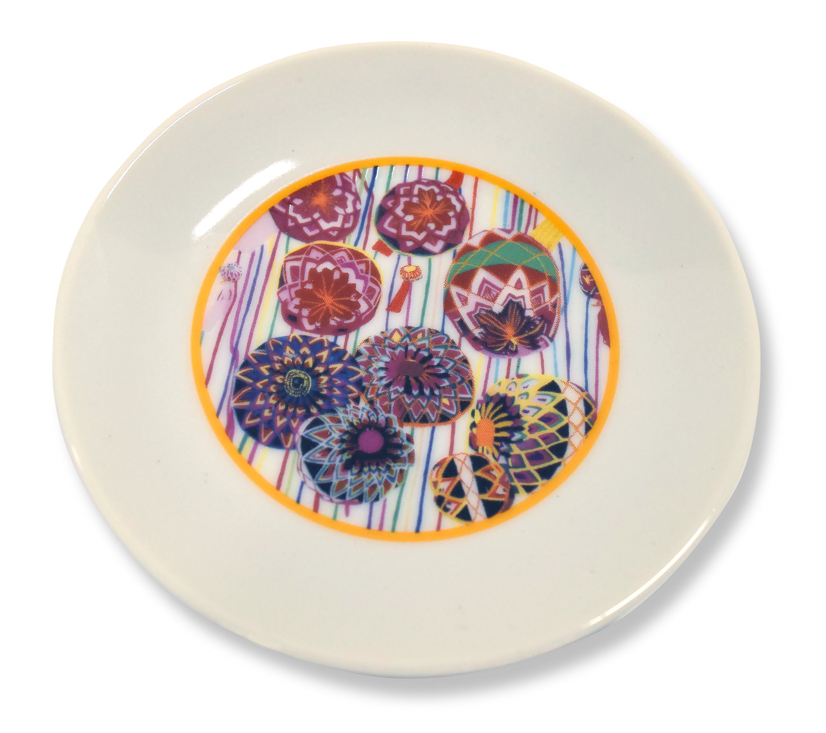 【ハートフル】皿 酒田御殿手まり