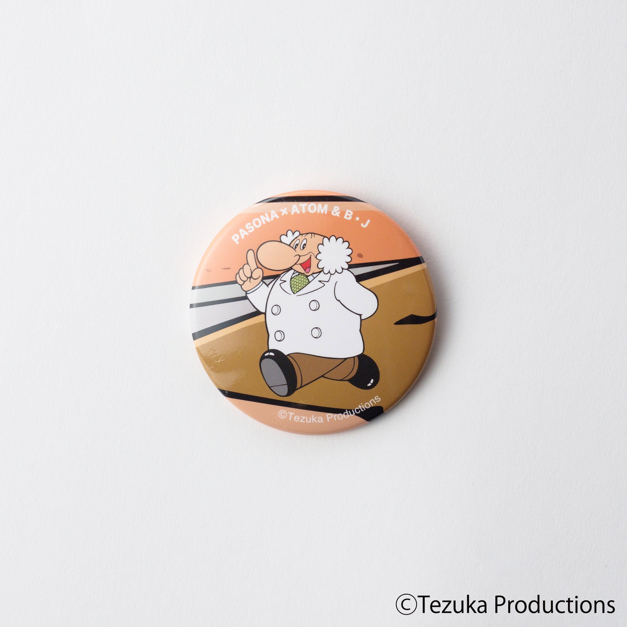 Can Badge Dr. Ochanomizu PASONA×ATOM & B・J