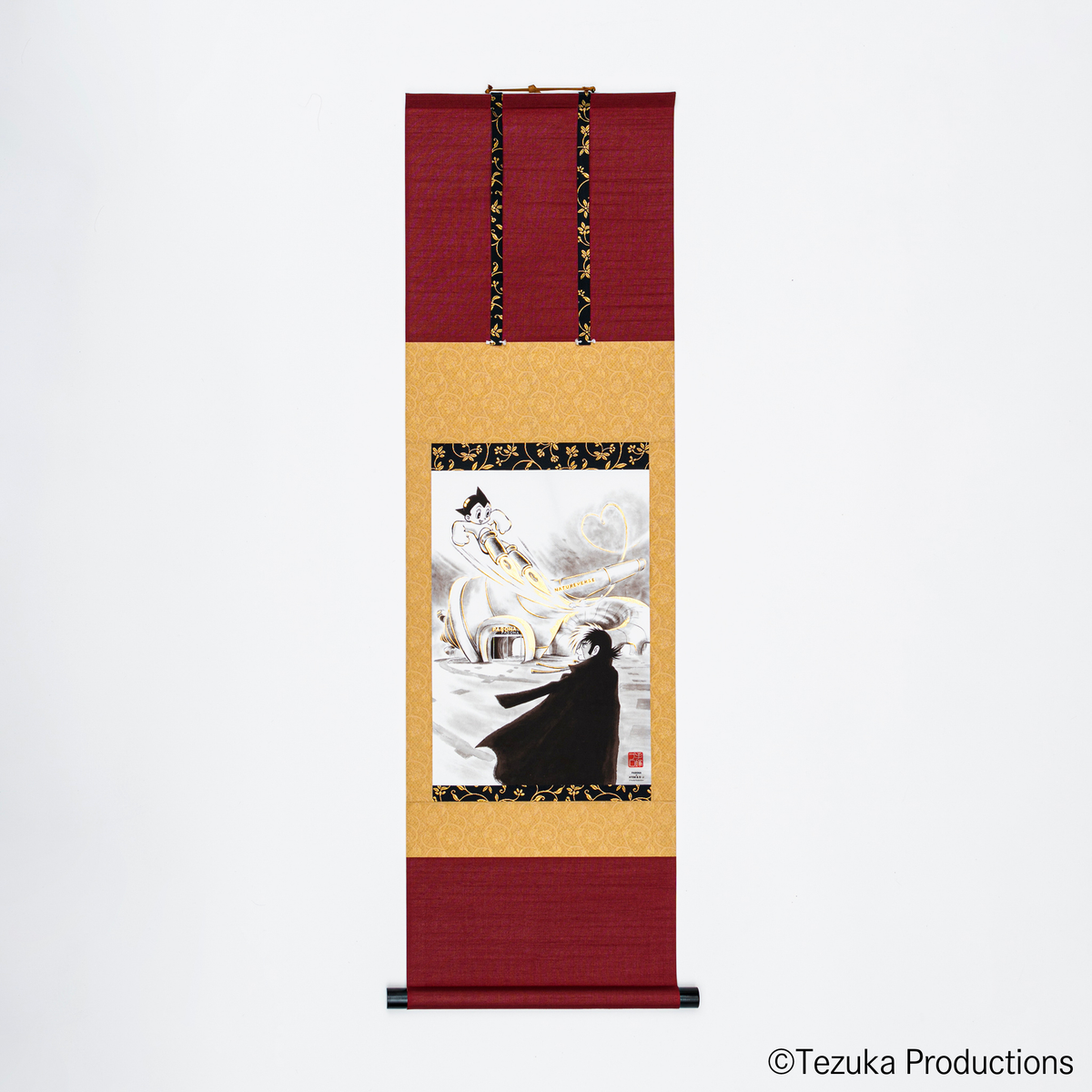 掛け軸 パソナパビリオン アトム&ブラック・ジャック PASONA×ATOM & B・J