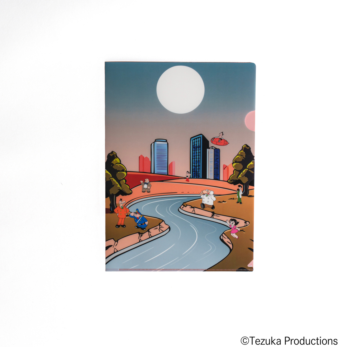 【333円】EXILE × meiji コラボ クリアファイル バイオマスクリアファイル アトム (オレンジ) PASONA×ATOM & B・J