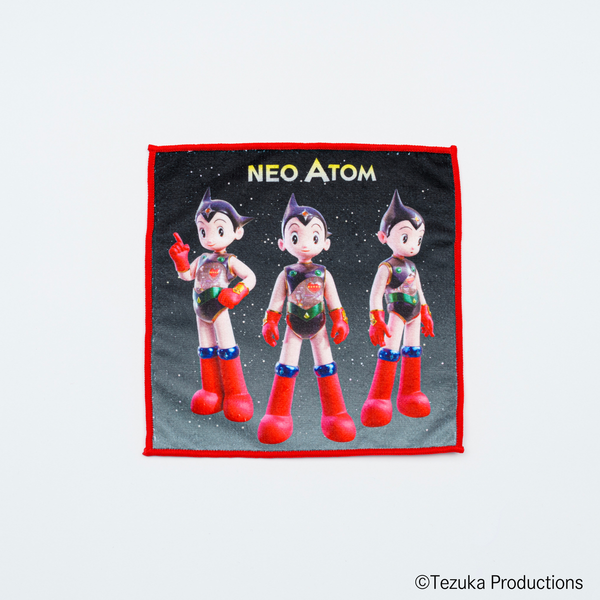 キャラハンカチ ネオアトム PASONA×ATOM & B・J