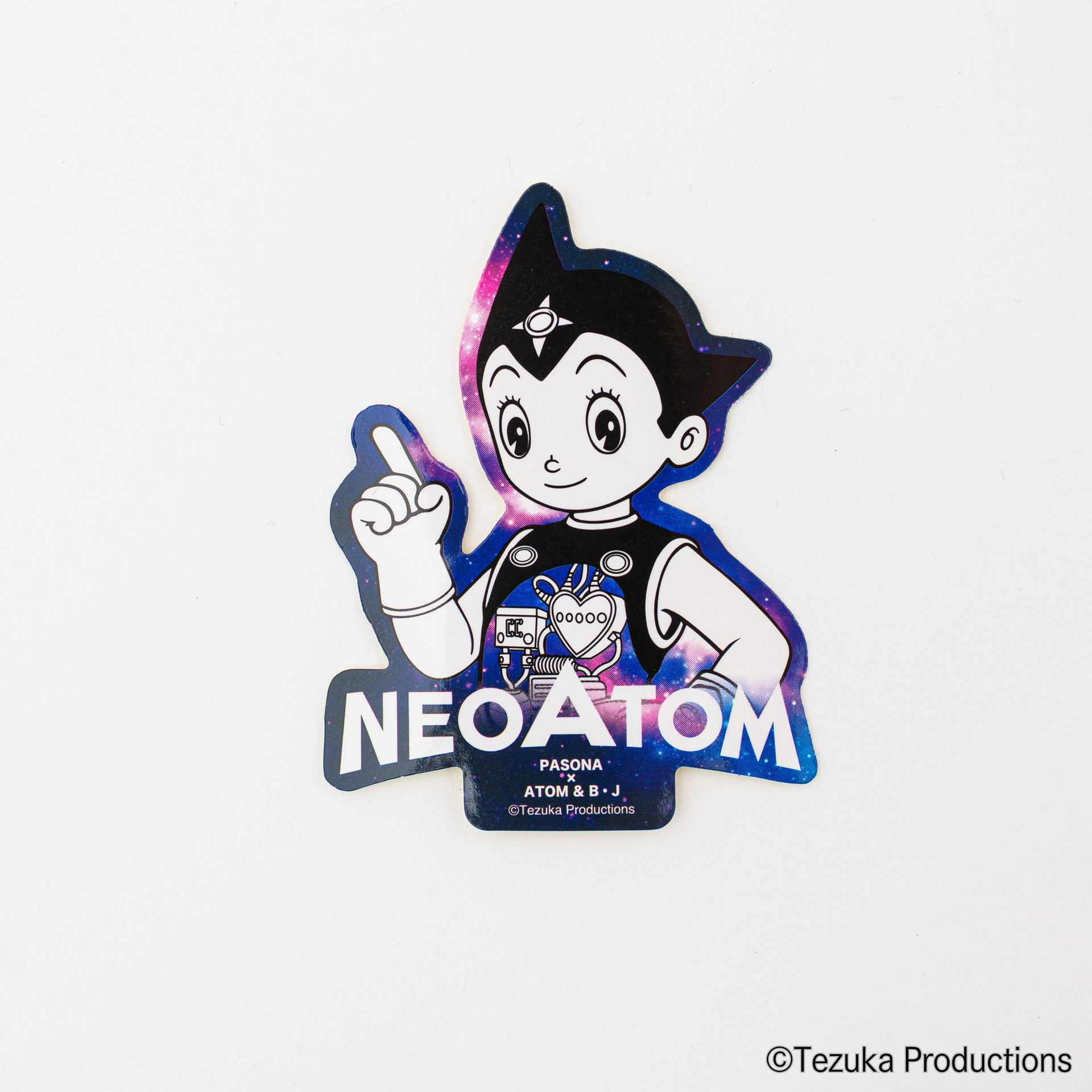 ステッカー ネオアトム PASONA×ATOM & B・J