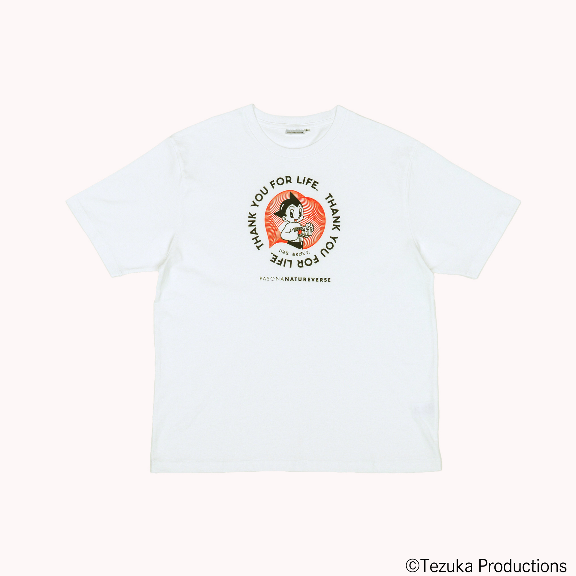 大阪・関西万博×PASONAオフィシャルグッズ】半袖Tシャツ アトム ハート 大阪・関西万博×PASONAオフィシャルグッズ】半袖Tシャツ アトム ハート