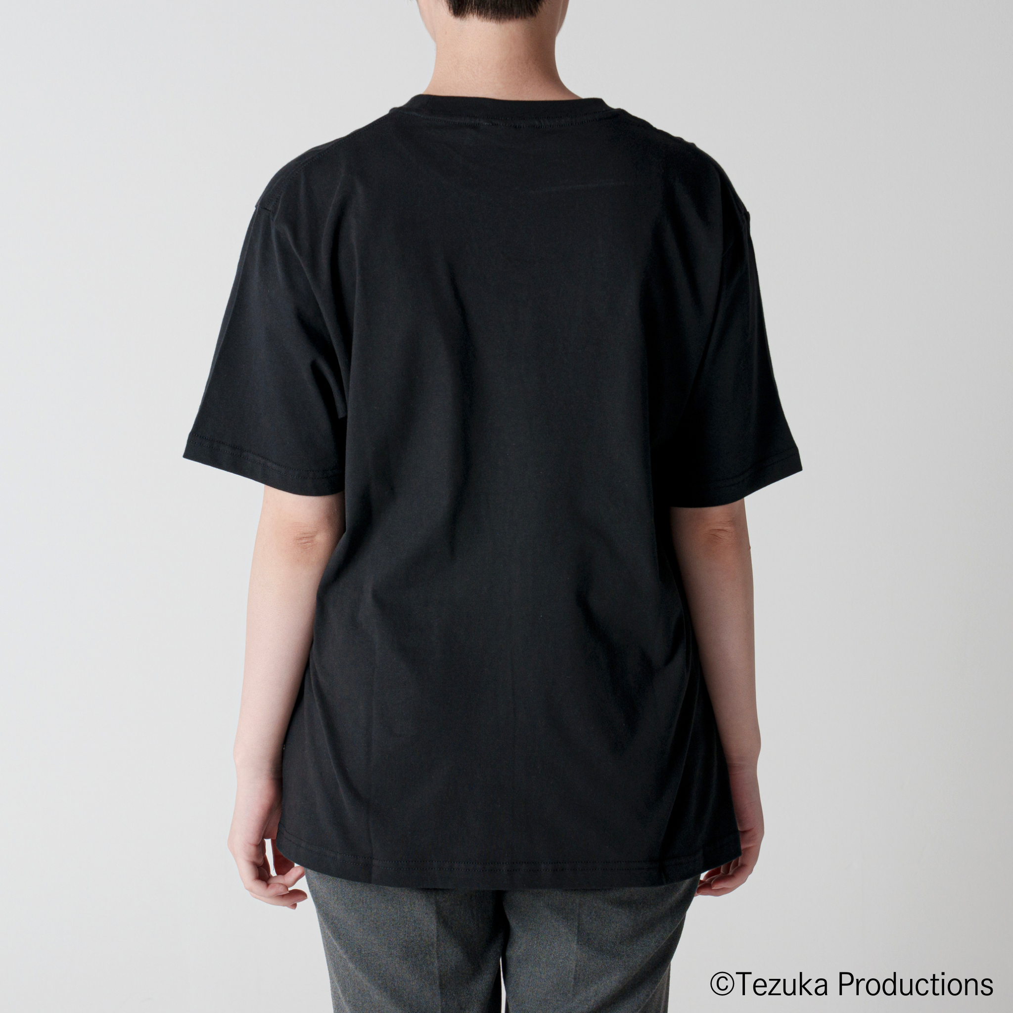 【大阪・関西万博×PASONAオフィシャルグッズ】半袖Tシャツ アトム ハート (黒) PASONA×ATOM & B・J